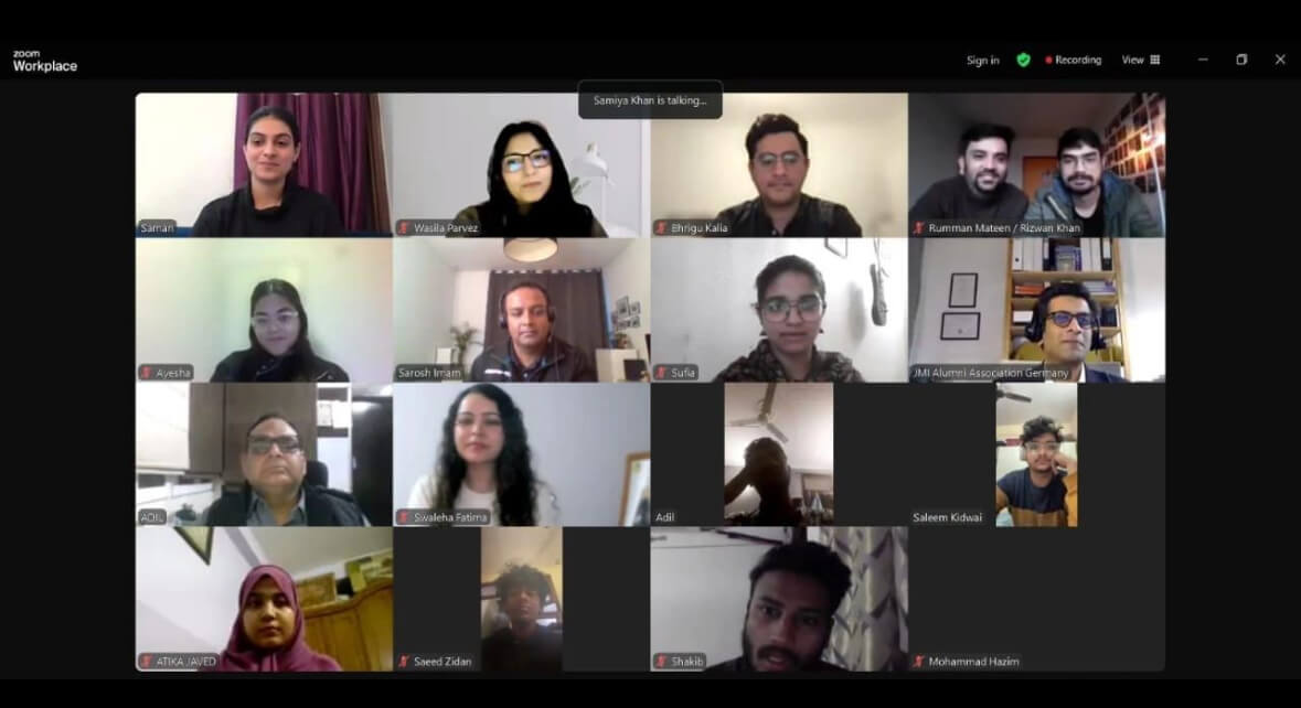 Webinar for Faculty of Architecture and Ekistics , JMI - January 2025